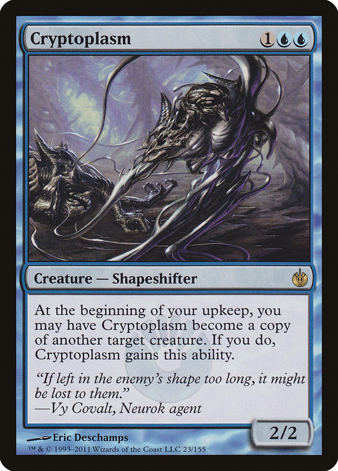 Cryptoplasm 23/155 (Mirrodin Besieged)  | Good Games Cannington