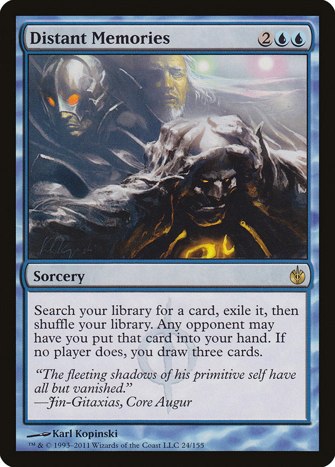 Distant Memories 24/155 (Mirrodin Besieged)  | Good Games Cannington
