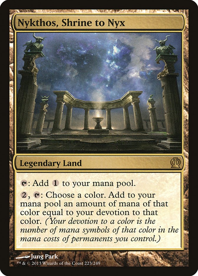 Nykthos, Shrine to Nyx 223 (Theros)  | Good Games Cannington