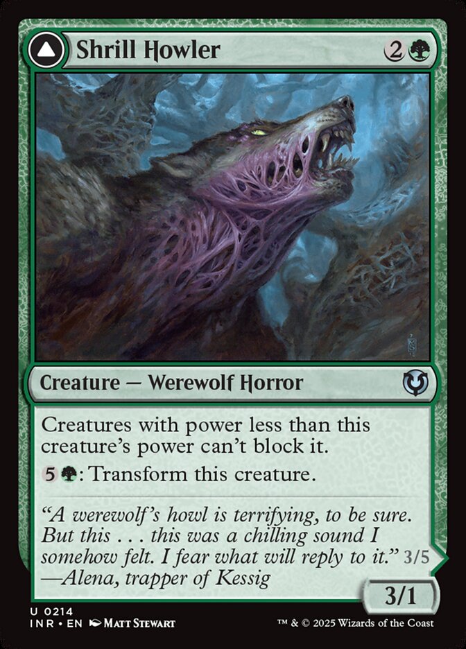 Shrill Howler // Howling Chorus 214 (Innistrad Remastered)  - Foil | Good Games Cannington