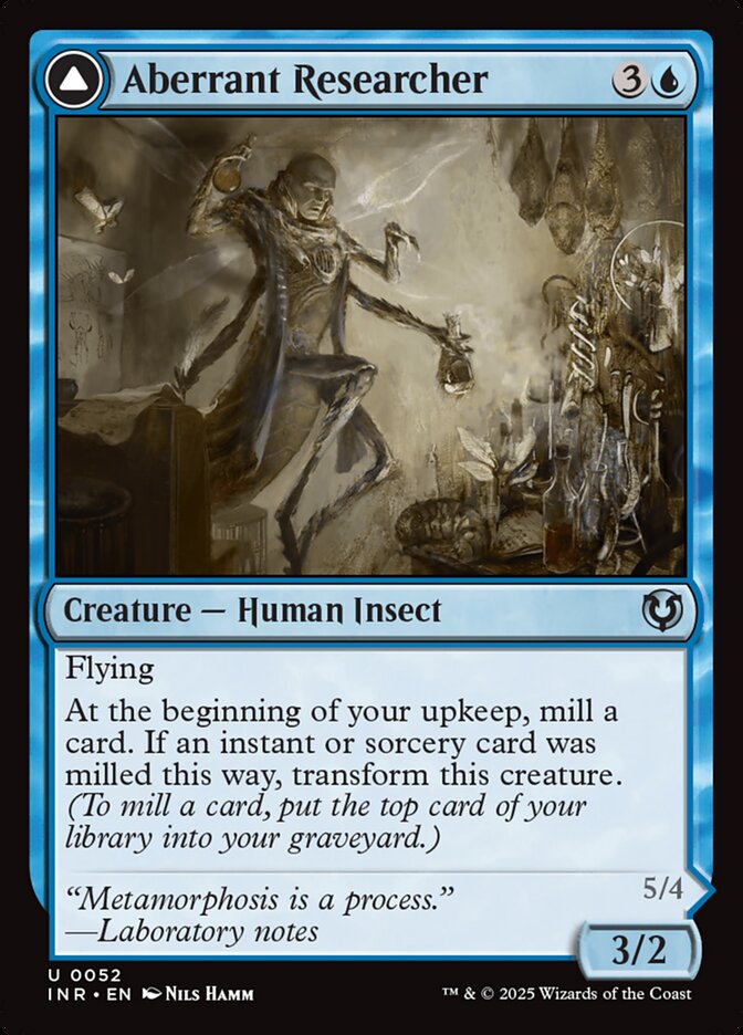 Aberrant Researcher // Perfected Form 52/287 (Innistrad Remastered)  - Foil | Good Games Cannington