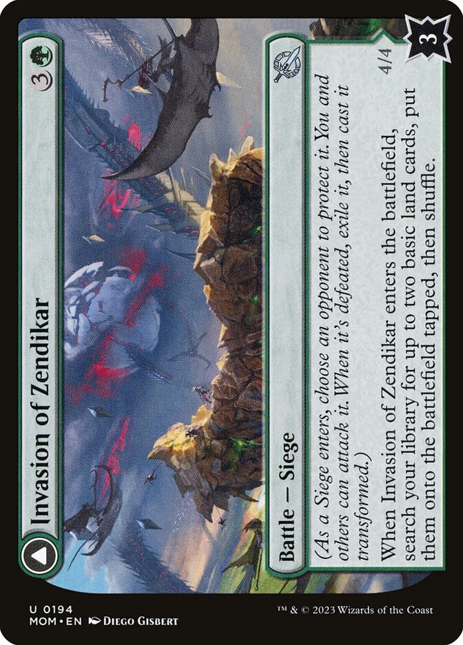 Invasion of Zendikar // Awakened Skyclave 194 (March of the Machine)  | Good Games Cannington