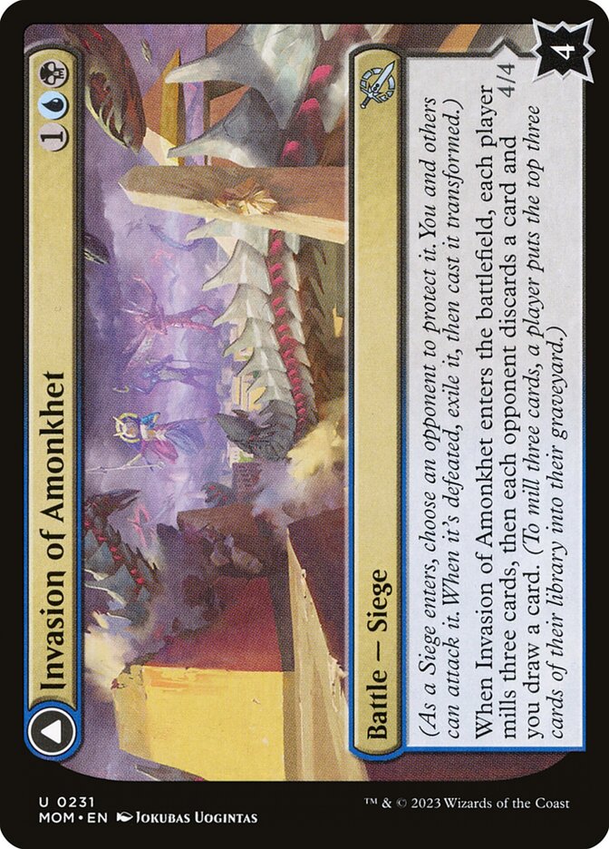 Invasion of Amonkhet // Lazotep Convert 231 (March of the Machine)  - Foil | Good Games Cannington