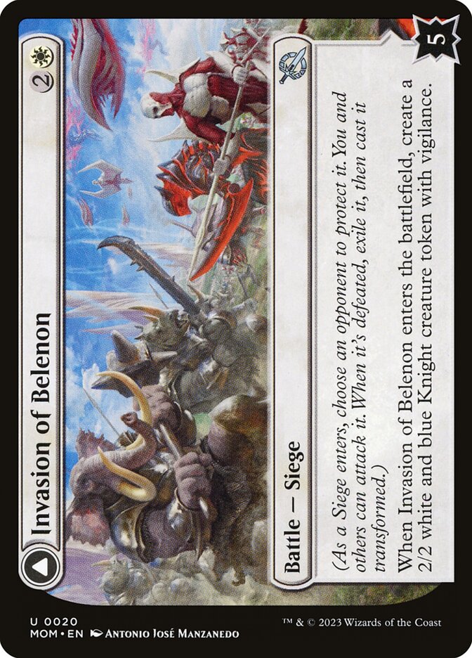Invasion of Belenon // Belenon War Anthem 20 (March of the Machine)  | Good Games Cannington
