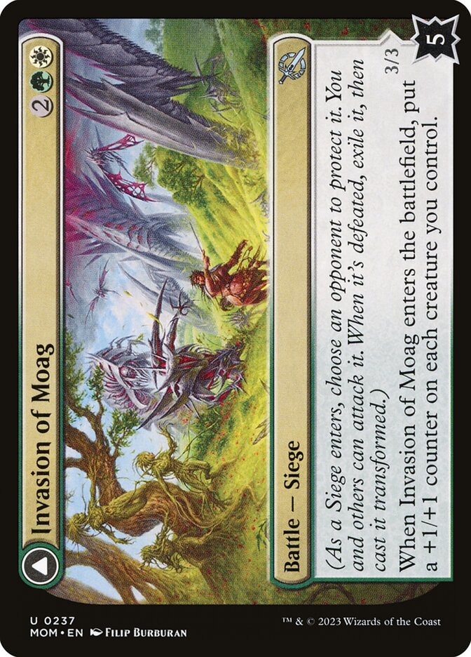 Invasion of Moag // Bloomwielder Dryads 237 (March of the Machine)  | Good Games Cannington