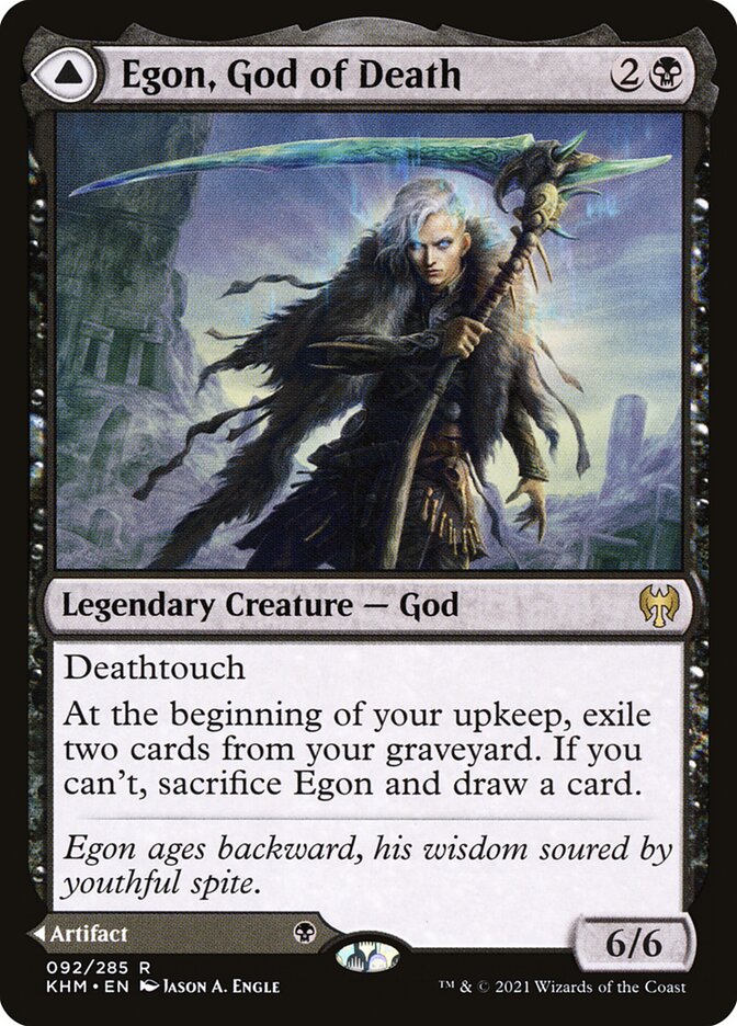 Egon, God of Death // Throne of Death 92 (Kaldheim)  | Good Games Cannington