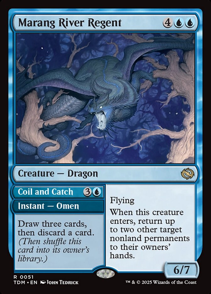Marang River Regent // Coil and Catch 51 (Tarkir: Dragonstorm)  | Good Games Cannington