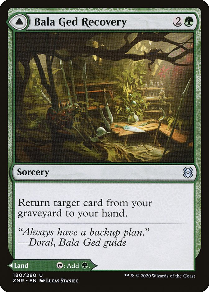 Bala Ged Recovery // Bala Ged Sanctuary 180 (Zendikar Rising)  | Good Games Cannington