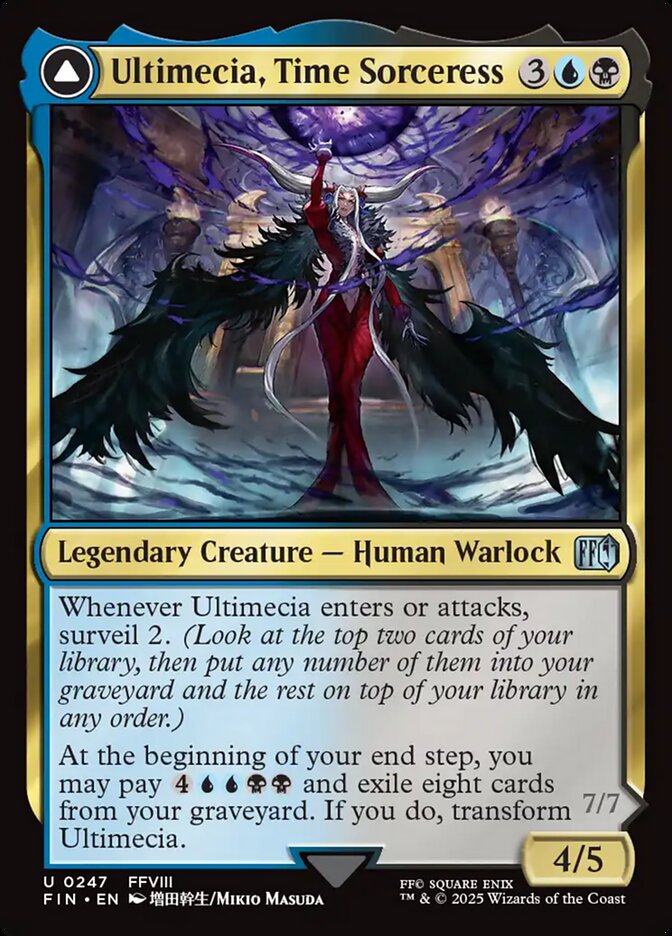 Ultimecia, Time Sorceress // Ultimecia, Omnipotent 247 (FINAL FANTASY)  | Good Games Cannington