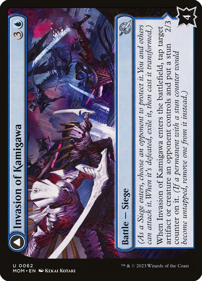 Invasion of Kamigawa // Rooftop Saboteurs 62/291 (March of the Machine)  - Foil | Good Games Cannington