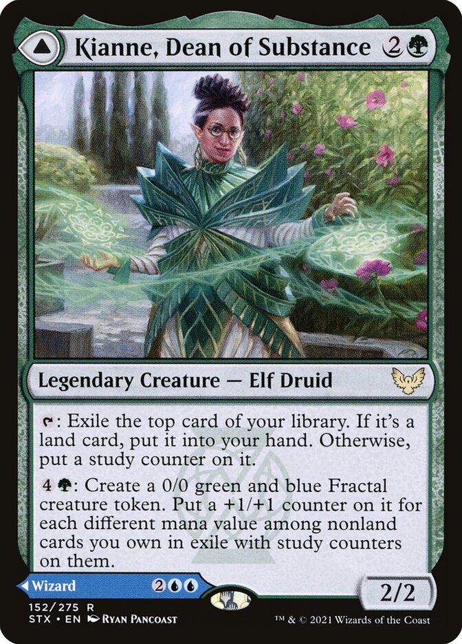Kianne, Dean of Substance // Imbraham, Dean of Theory 152 (Strixhaven: School of Mages)  | Good Games Cannington