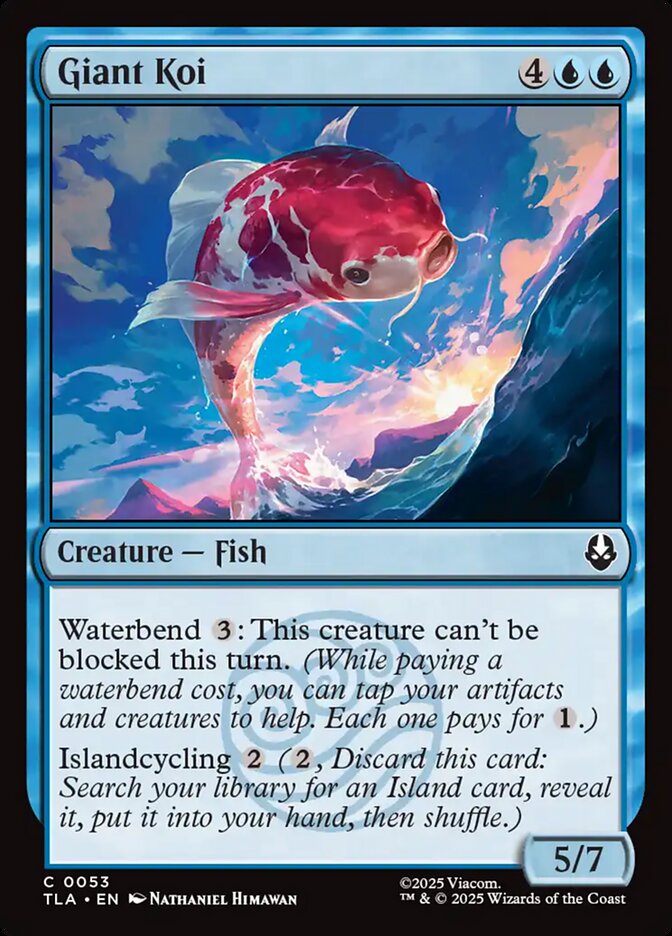 Giant Koi 53 (Avatar: The Last Airbender)  - Foil | Good Games Cannington