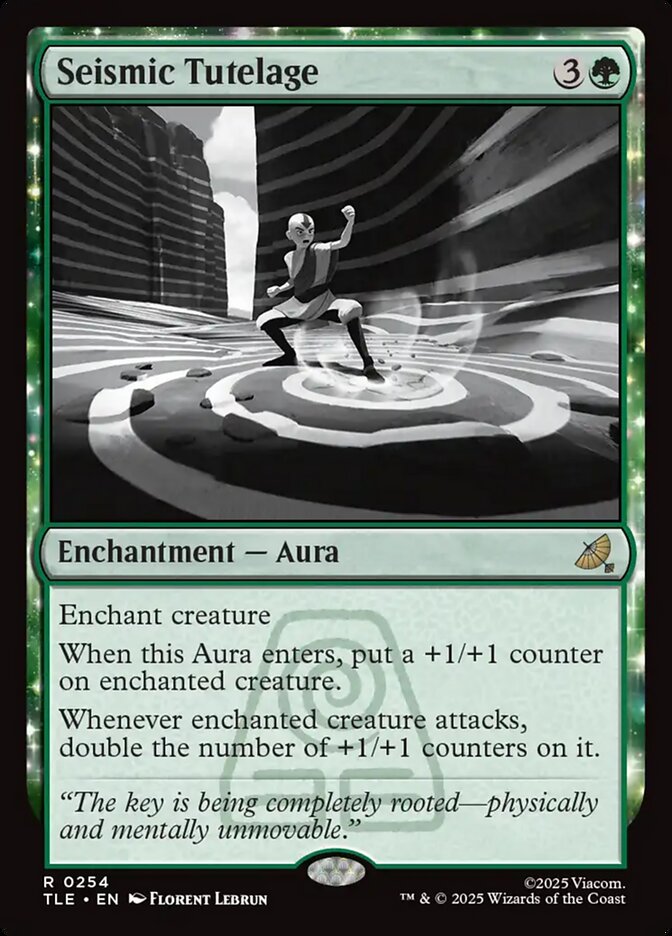 Seismic Tutelage 254/317 (Avatar: The Last Airbender: Eternal-Legal)  - Foil | Good Games Cannington