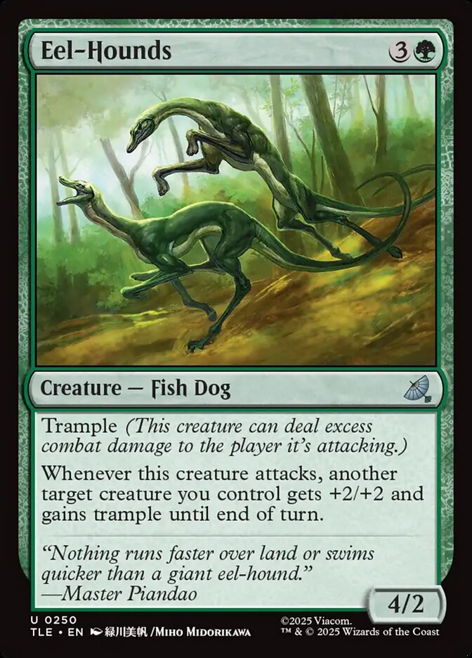 Eel-Hounds 250 (Avatar: The Last Airbender: Eternal-Legal)  - Foil | Good Games Cannington