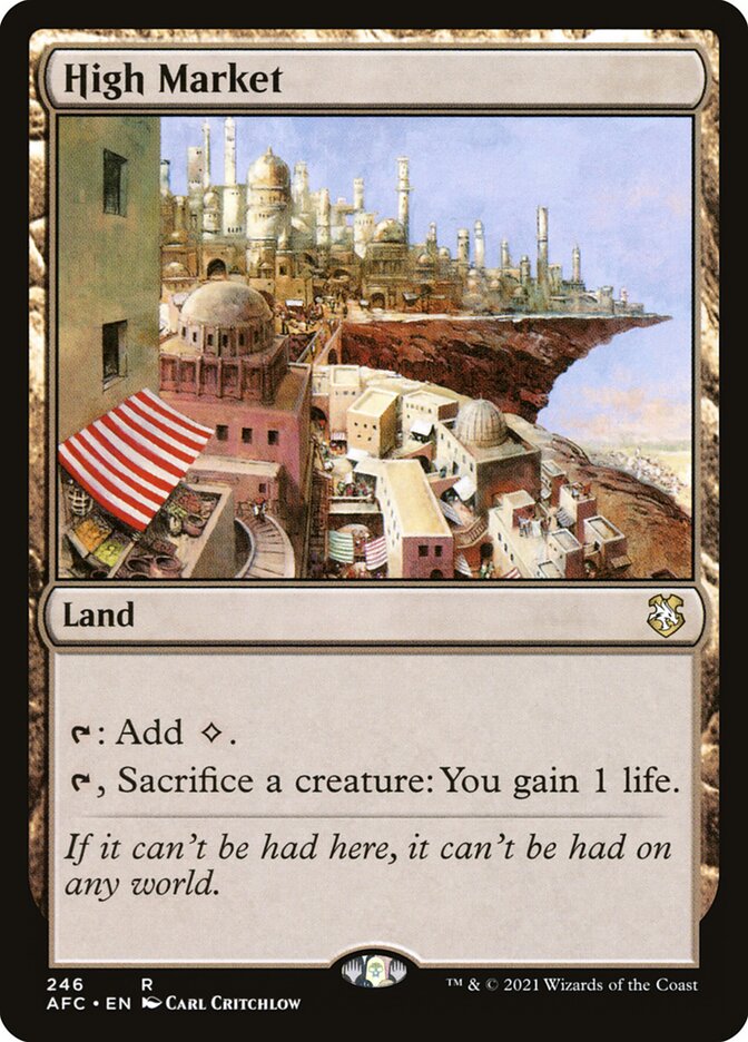 High Market 246 (Commander: Adventures in the Forgotten Realms)  | Good Games Cannington