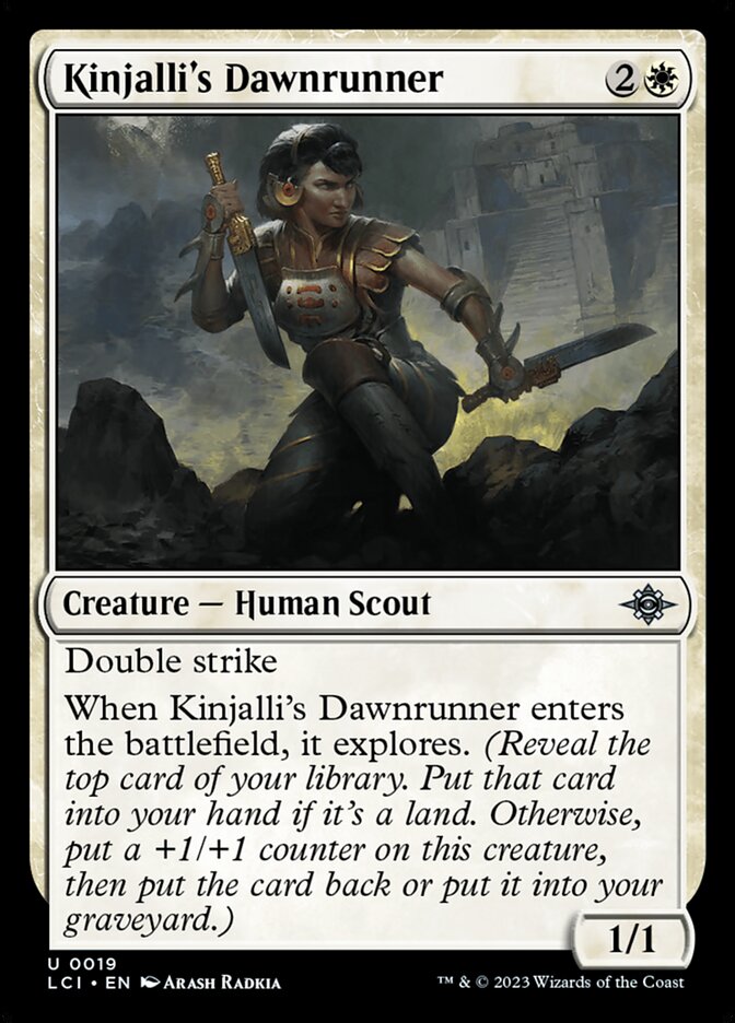 Kinjalli's Dawnrunner 19 (The Lost Caverns of Ixalan)  - Foil | Good Games Cannington