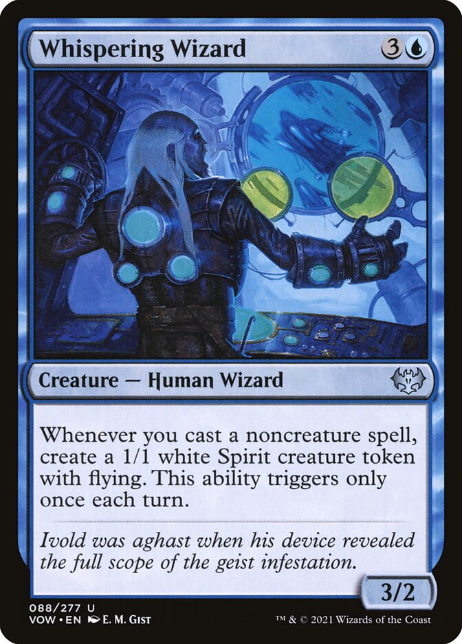 Whispering Wizard 88/277 (Innistrad: Crimson Vow)  | Good Games Cannington