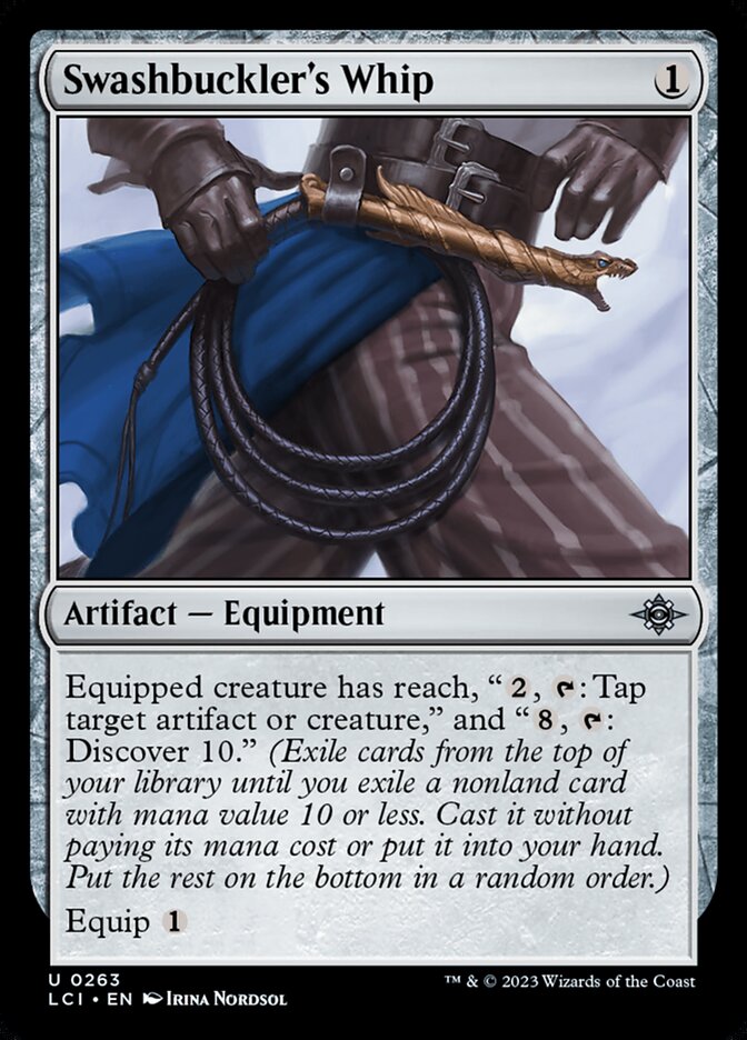 Swashbuckler's Whip 263/291 (The Lost Caverns of Ixalan)  | Good Games Cannington