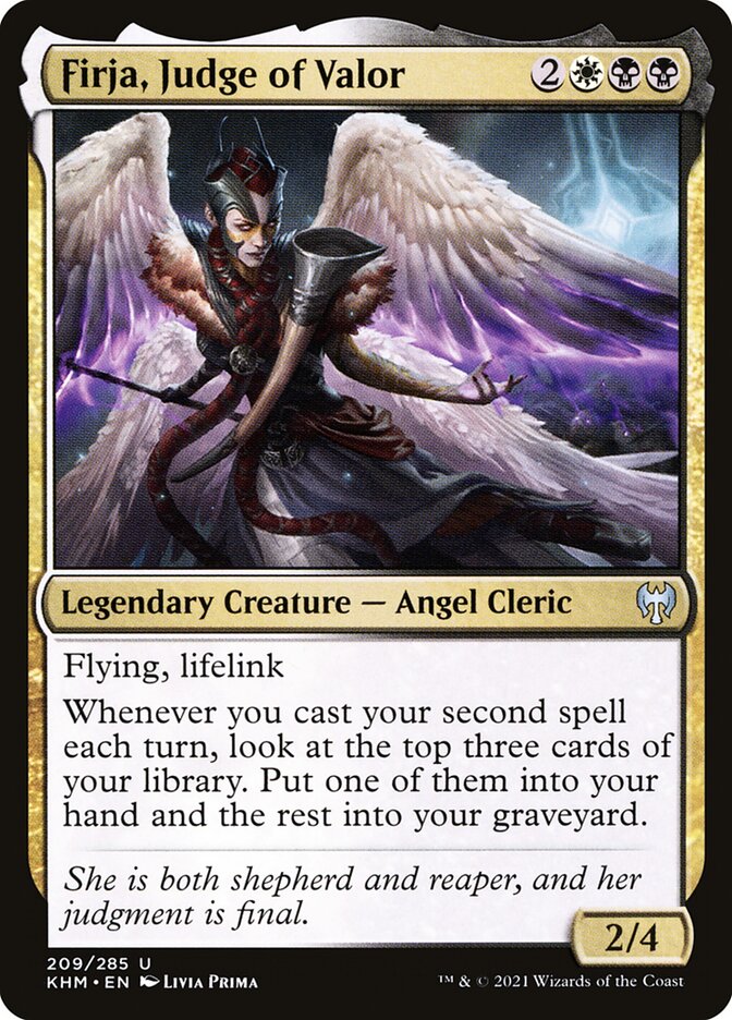 Firja, Judge of Valor 209/285 (Kaldheim)  | Good Games Cannington