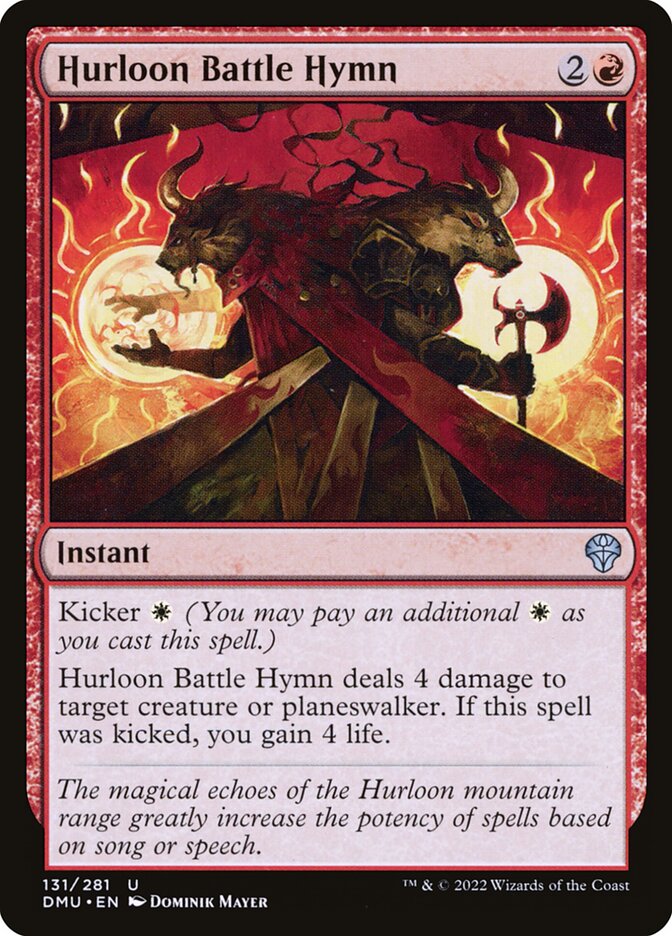 Hurloon Battle Hymn 131 (Dominaria United)  - Foil | Good Games Cannington