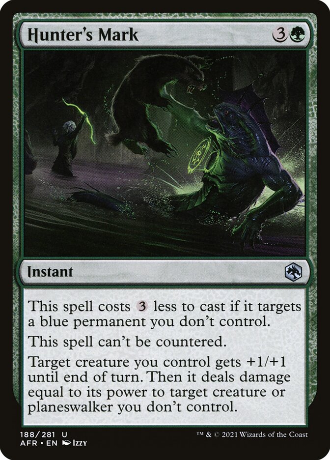Hunter's Mark 188 (Adventures in the Forgotten Realms)  - Foil | Good Games Cannington