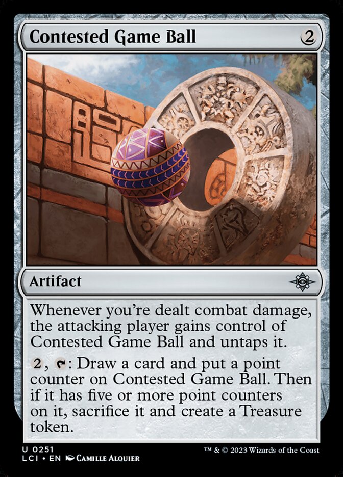 Contested Game Ball 251/291 (The Lost Caverns of Ixalan)  | Good Games Cannington