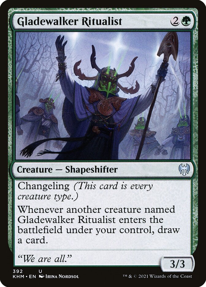 Gladewalker Ritualist 392/285 (Kaldheim)  | Good Games Cannington