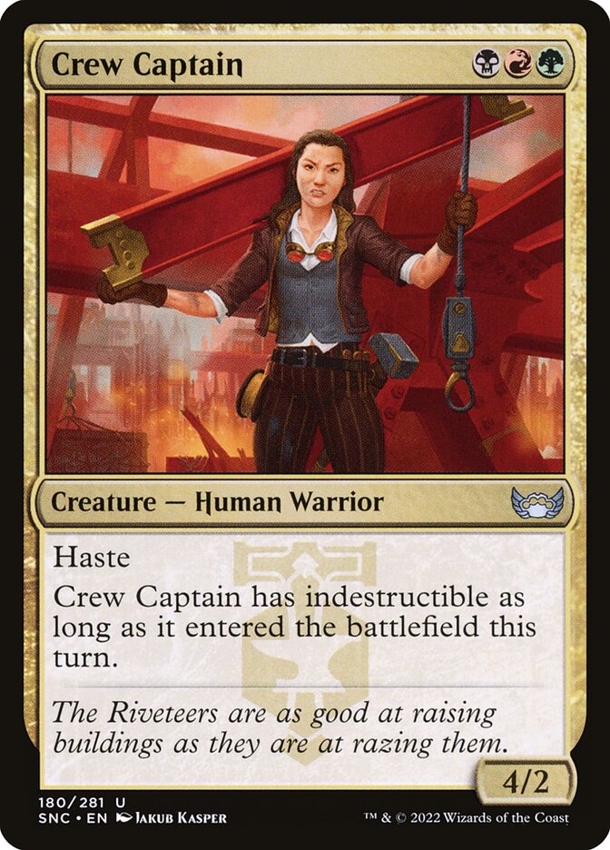 Crew Captain 180/281 (Streets of New Capenna)  | Good Games Cannington