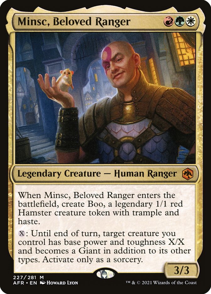 Minsc, Beloved Ranger 227 (Adventures in the Forgotten Realms)  | Good Games Cannington