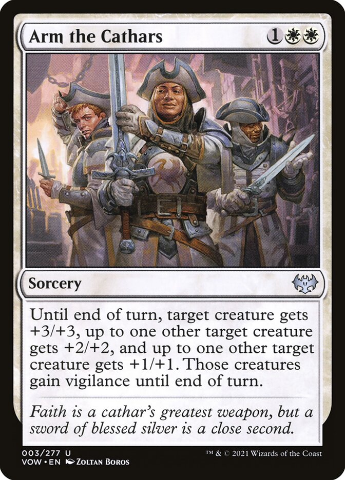 Arm the Cathars 3 (Innistrad: Crimson Vow)  | Good Games Cannington