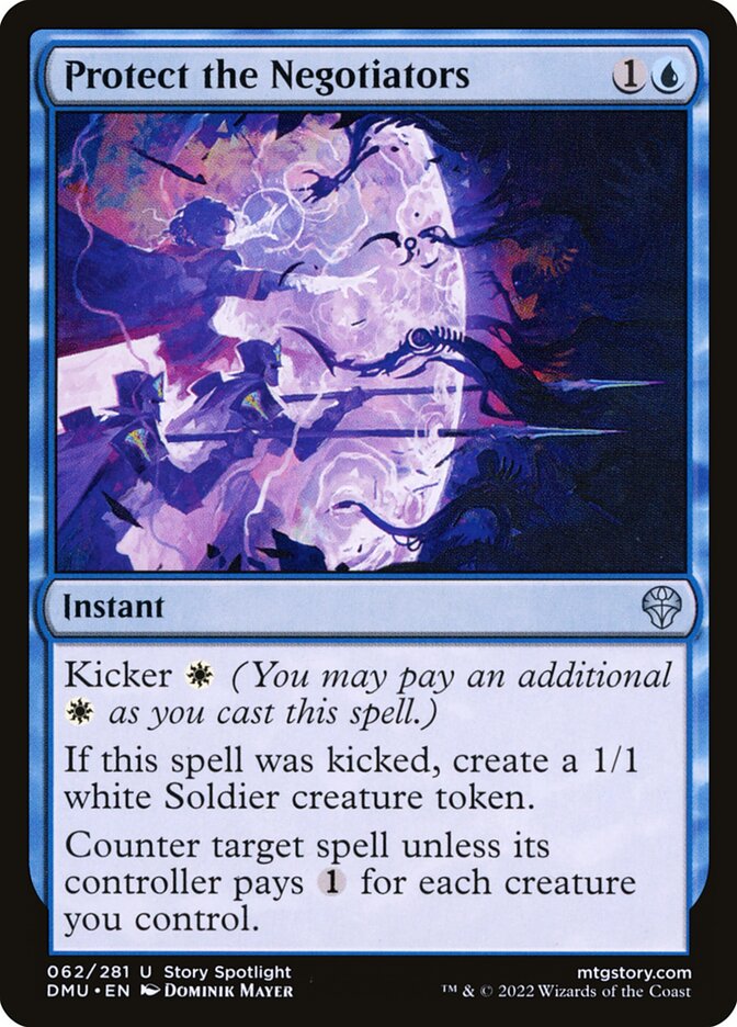 Protect the Negotiators 62 (Dominaria United)  | Good Games Cannington