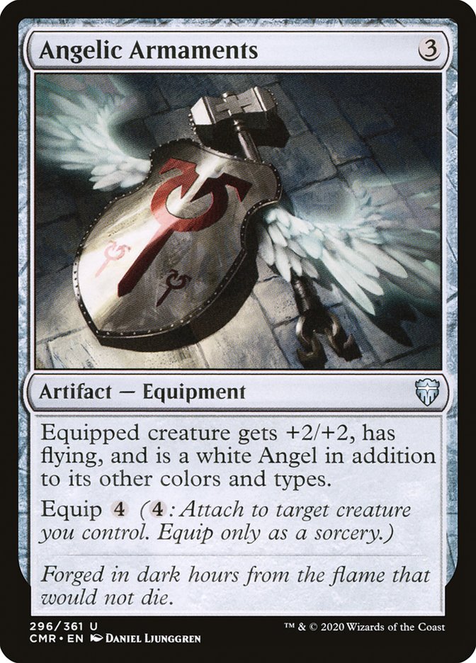 Angelic Armaments 296 (Commander Legends)  | Good Games Cannington