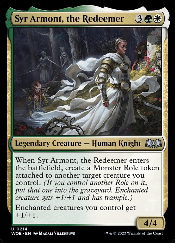 Syr Armont, the Redeemer 214/276 (Wilds of Eldraine)  | Good Games Cannington