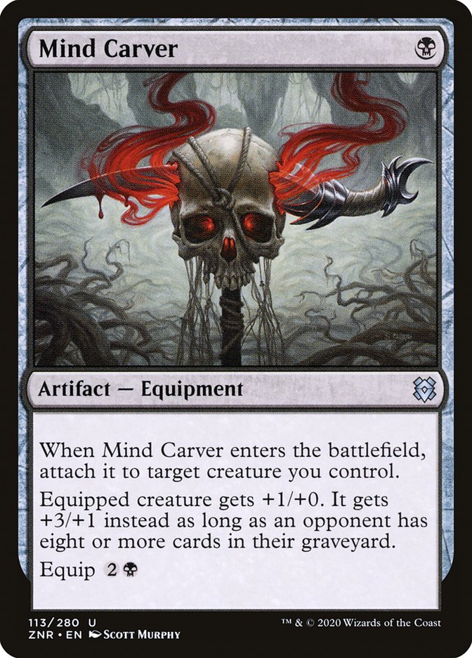 Mind Carver 113 (Zendikar Rising)  | Good Games Cannington