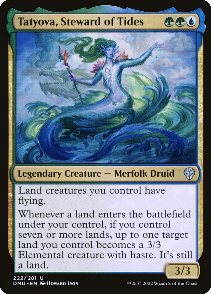 Tatyova, Steward of Tides 222 (Dominaria United)  | Good Games Cannington