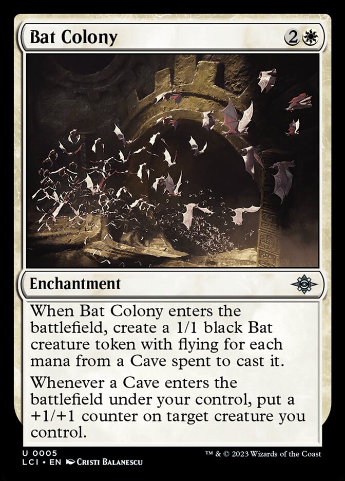 Bat Colony 5/291 (The Lost Caverns of Ixalan)  | Good Games Cannington