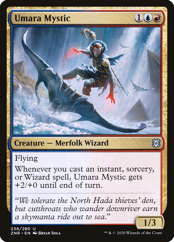 Umara Mystic 238 (Zendikar Rising)  | Good Games Cannington