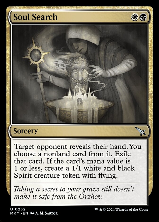 Soul Search 232/286 (Murders at Karlov Manor)  - Foil | Good Games Cannington