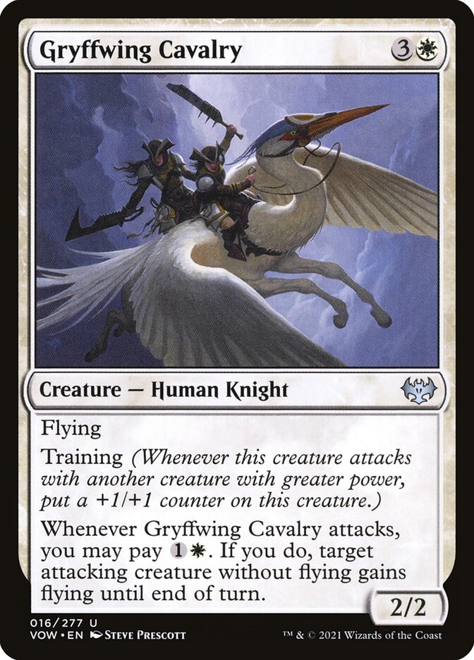 Gryffwing Cavalry 16/277 (Innistrad: Crimson Vow)  | Good Games Cannington