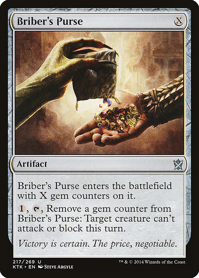 Briber's Purse 217 (Khans of Tarkir)  | Good Games Cannington
