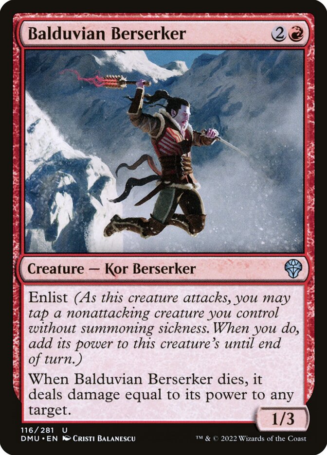 Balduvian Berserker 116 (Dominaria United)  | Good Games Cannington