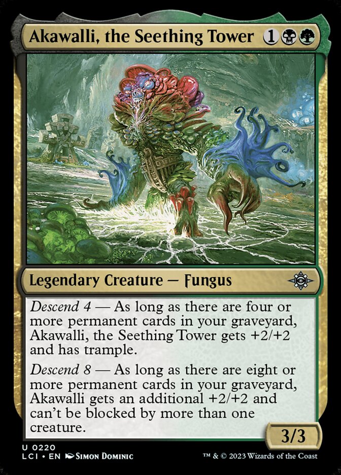 Akawalli, the Seething Tower 220/291 (The Lost Caverns of Ixalan)  - Foil | Good Games Cannington