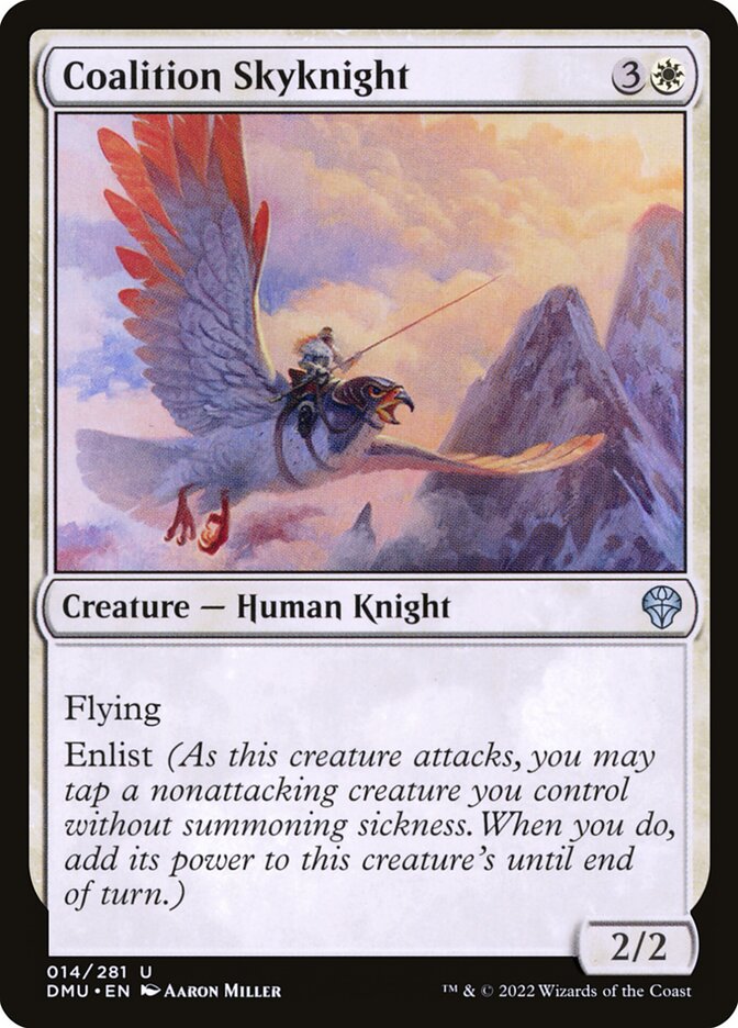 Coalition Skyknight 14 (Dominaria United)  - Foil | Good Games Cannington