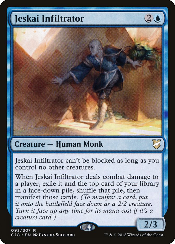 Jeskai Infiltrator 93/307 (Commander 2018)  | Good Games Cannington