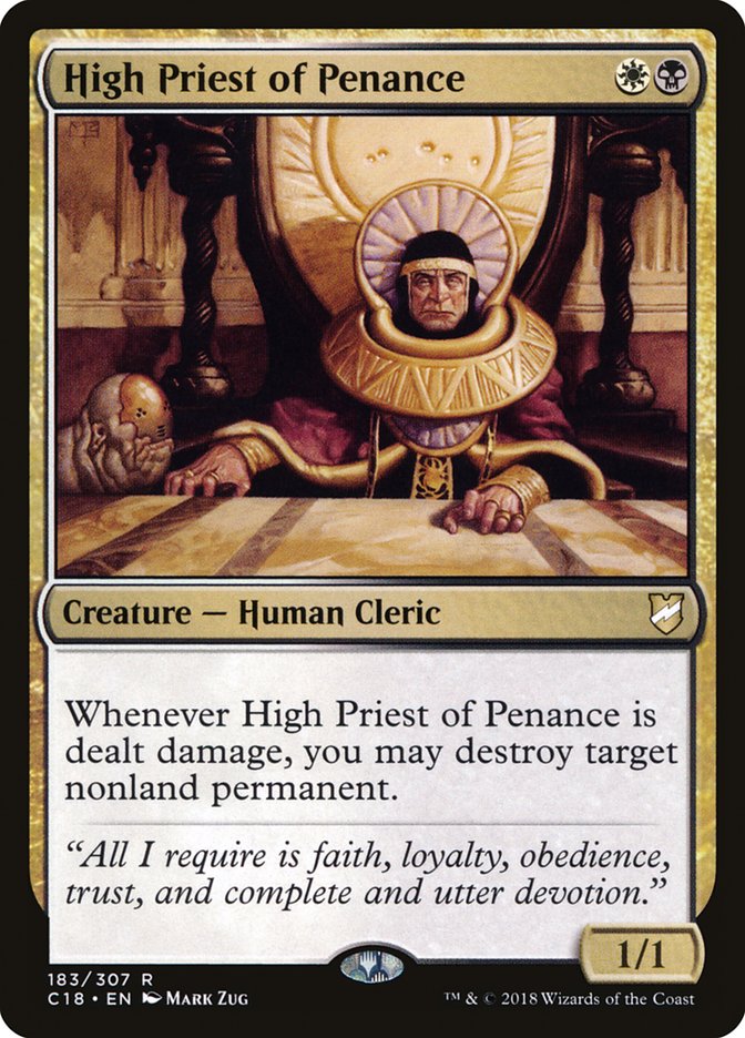 High Priest of Penance 183/307 (Commander 2018)  | Good Games Cannington