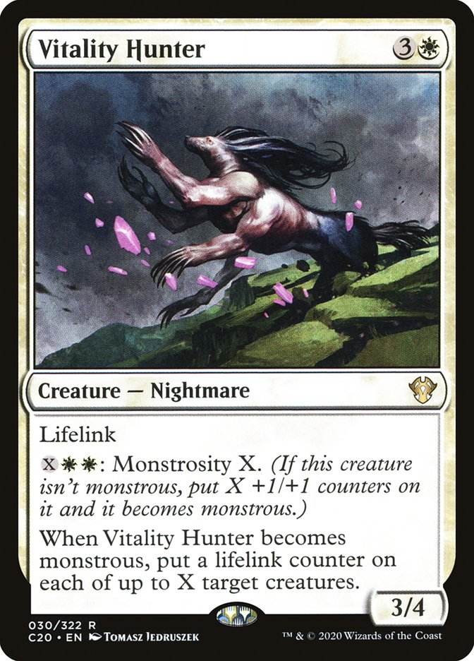 Vitality Hunter 30/322 (Commander 2020)  | Good Games Cannington