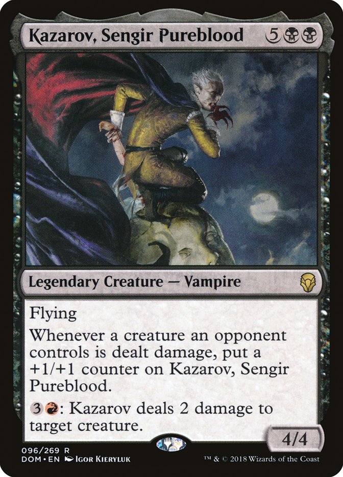 Kazarov, Sengir Pureblood 96 (Dominaria)  | Good Games Cannington