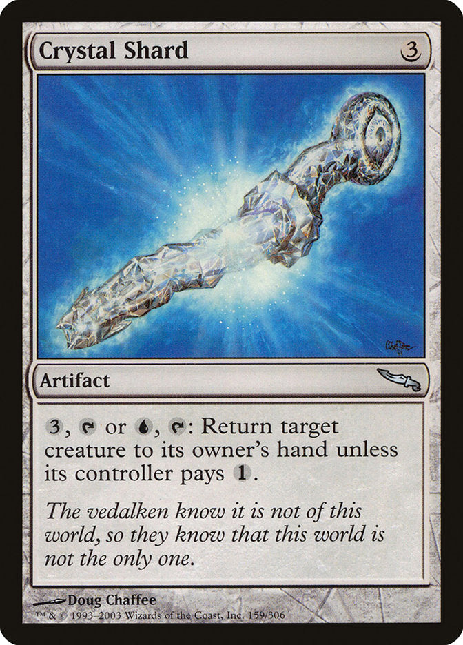 Crystal Shard 159/306 (Mirrodin)  - Foil | Good Games Cannington