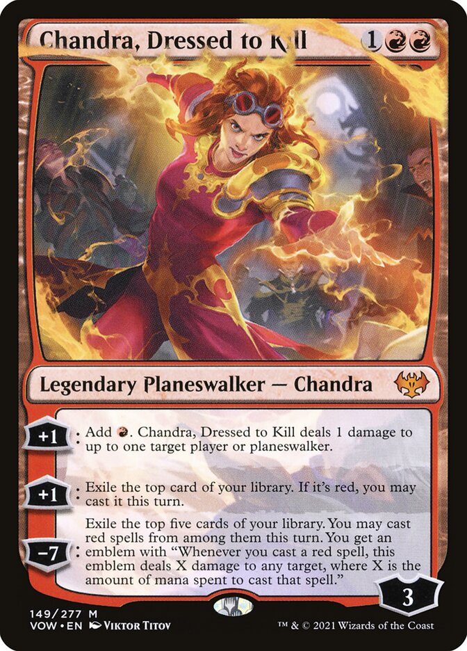 Chandra, Dressed to Kill 149/277 (Innistrad: Crimson Vow)  | Good Games Cannington