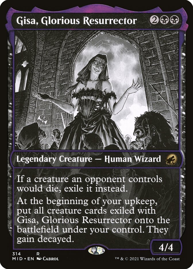 Gisa, Glorious Resurrector 314/277 (Innistrad: Midnight Hunt)  | Good Games Cannington